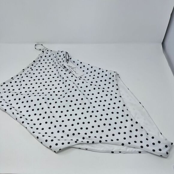 SKIN by SAME Swim One Piece White black Polka Dot xs - Picture 1 of 7